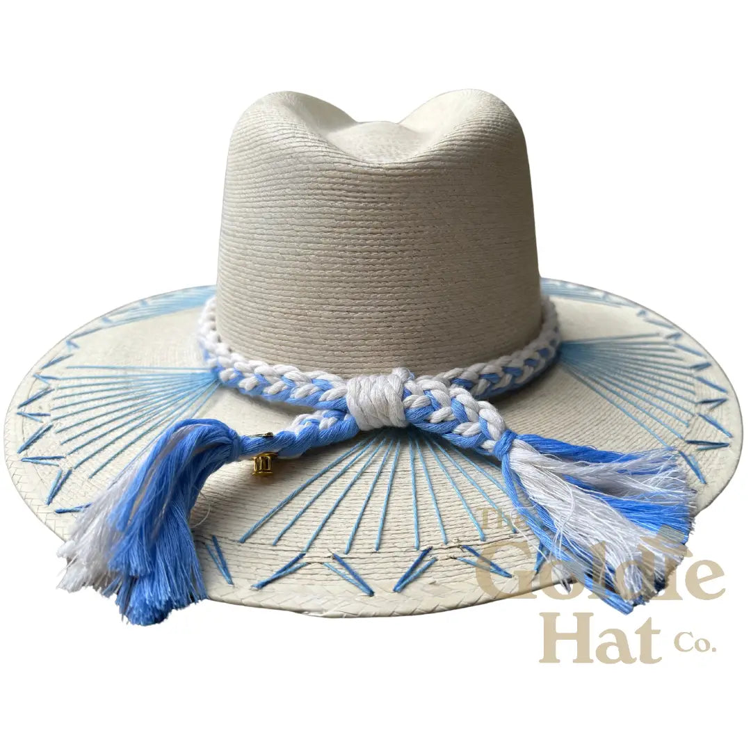 The Goldie Hat Company Mallorca Blue- S