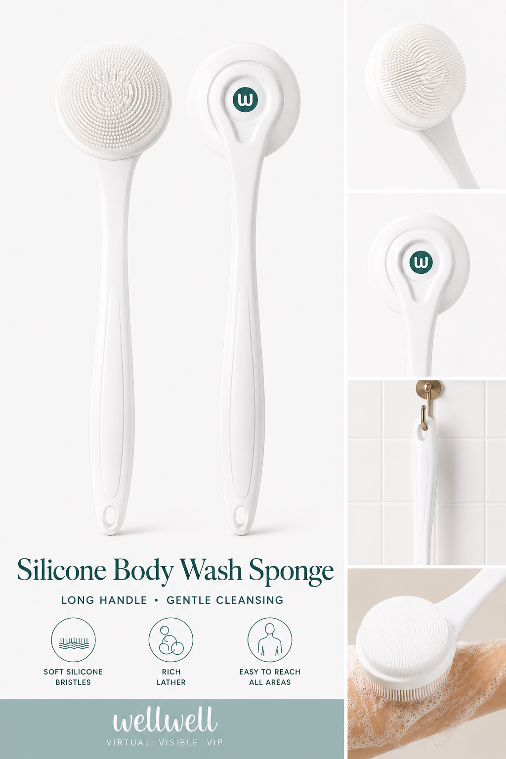 Silicone Body Sponge