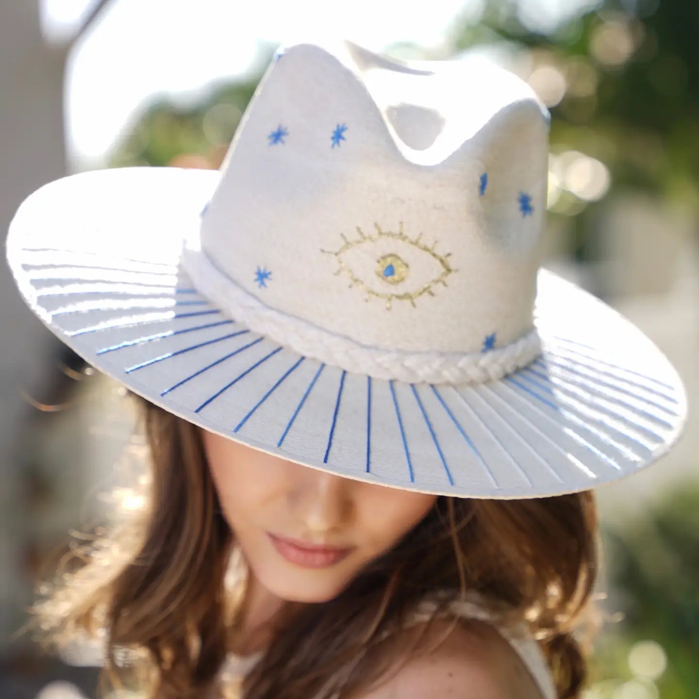Evil Eye Hat- S