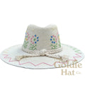 The Goldie Hat Company Margarita Floral Hat- S