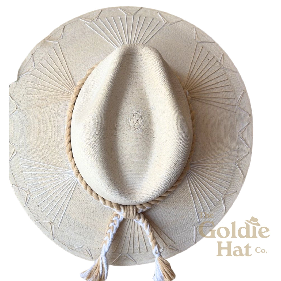 The Goldie Hat Company Mallorca Neutral Hat- S