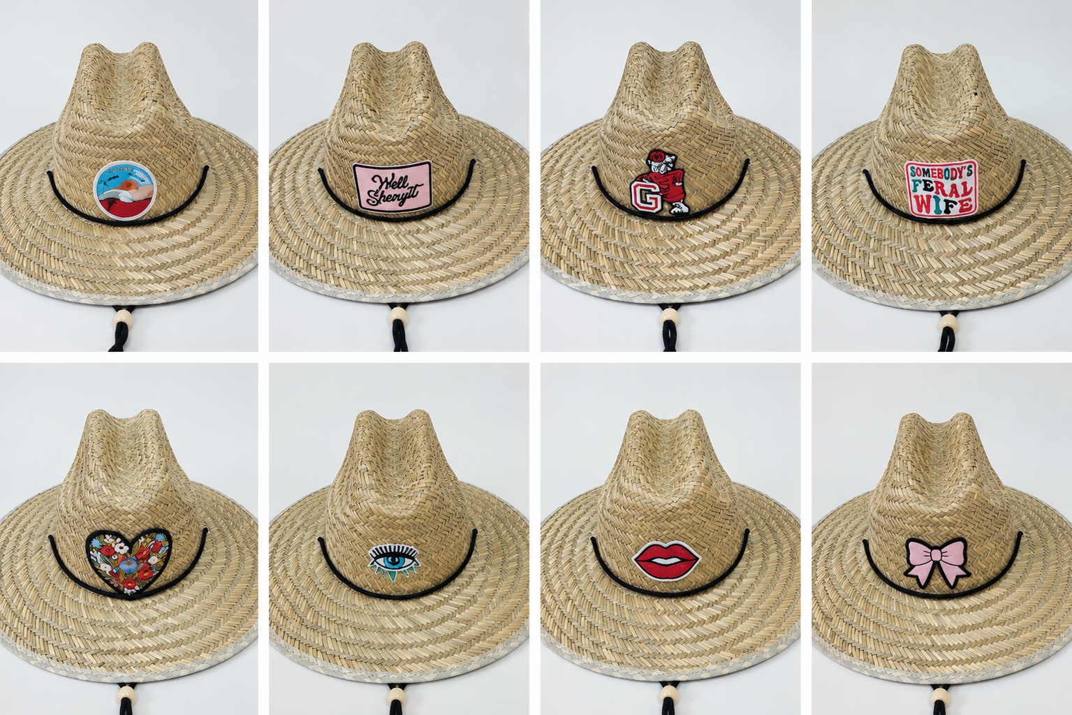 wellwell Custom Lifeguard Hat- One Size- Pick a Patch